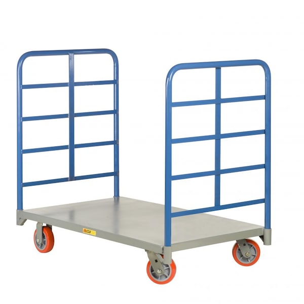 Little Giant Double End Rack Platform Truck, 3600 lbs Capacity, 30" x 72" Deck DR30726PY - main